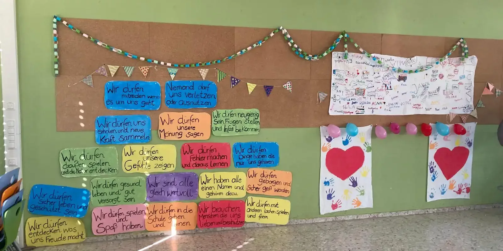 Lindenschule Beitragsbild Weltkindertag Plakat